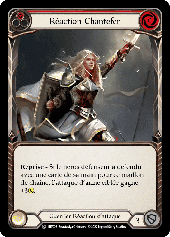 Réaction Chantefer — Dorinthea - Blitz Deck — Flesh and Blood