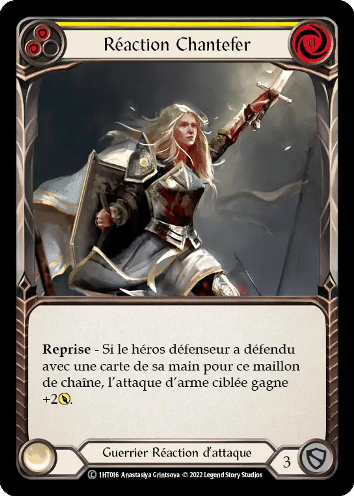 Réaction Chantefer from Dorinthea - Blitz Deck - Flesh and Blood