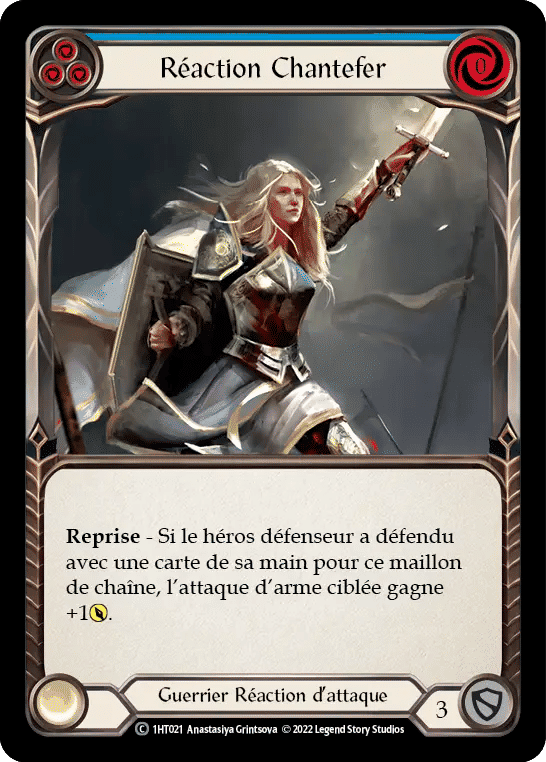 Réaction Chantefer — Dorinthea - Blitz Deck — Flesh and Blood