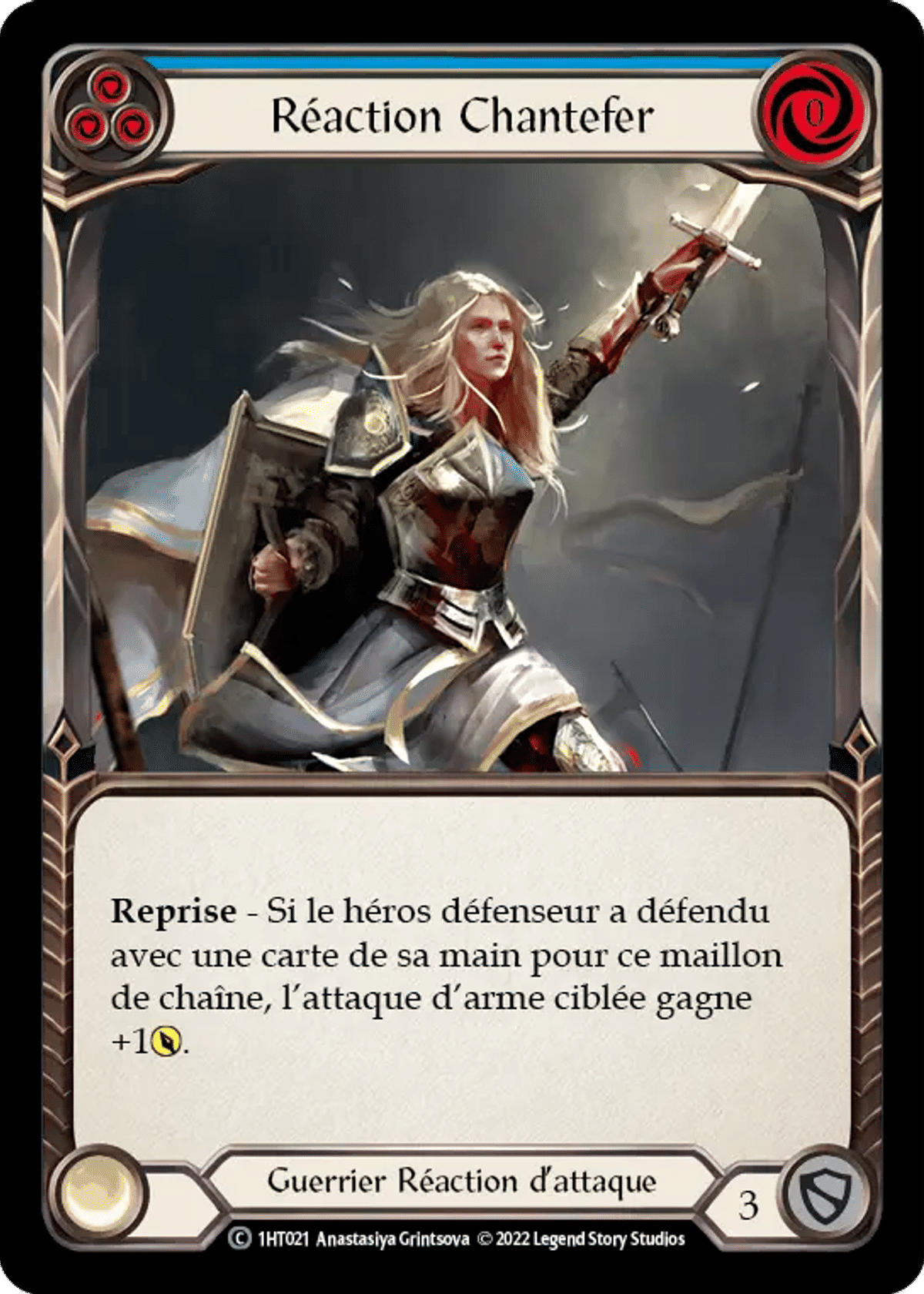 Réaction Chantefer from Dorinthea - Blitz Deck - Flesh and Blood