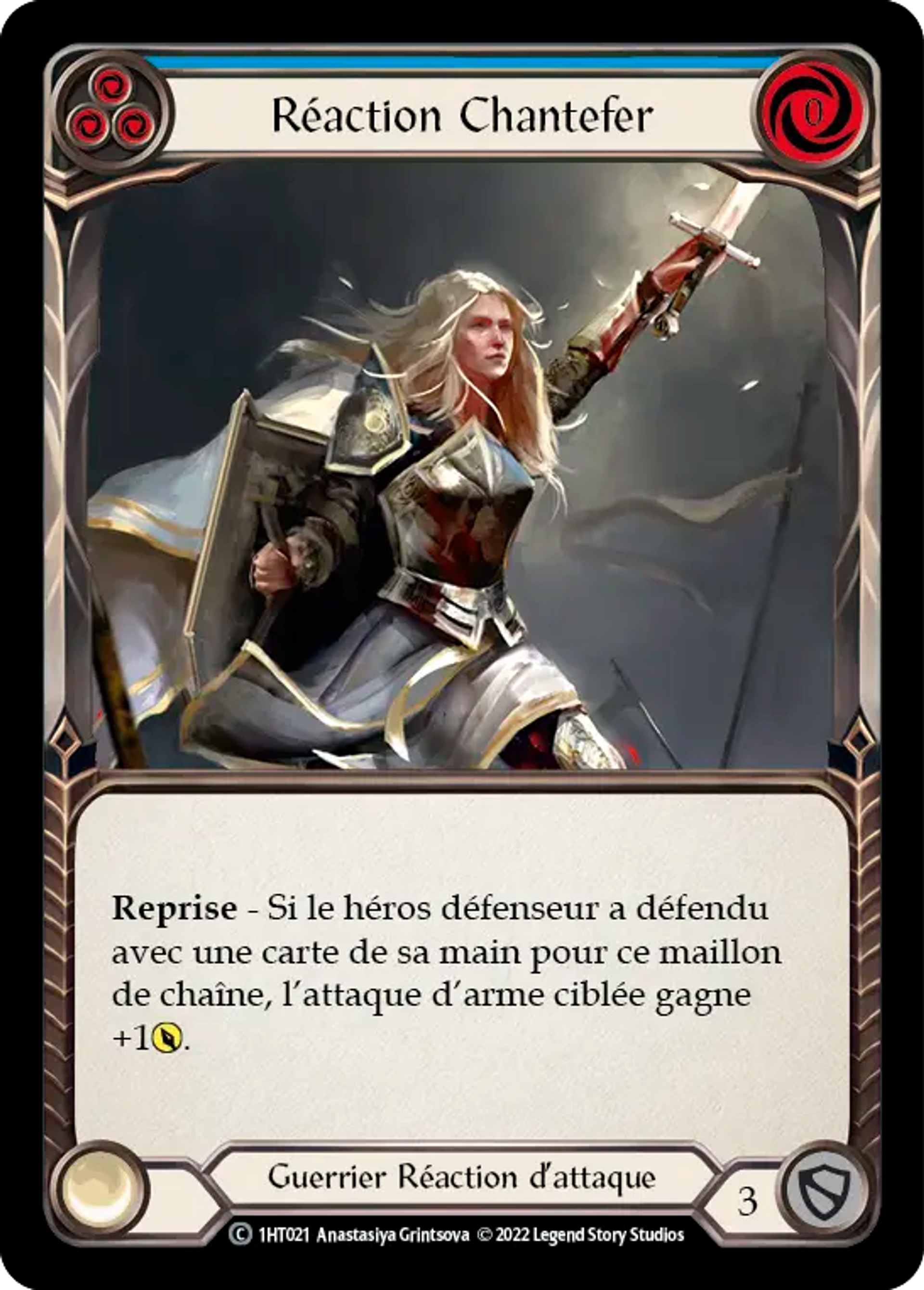 Réaction Chantefer — Dorinthea - Blitz Deck — Flesh and Blood