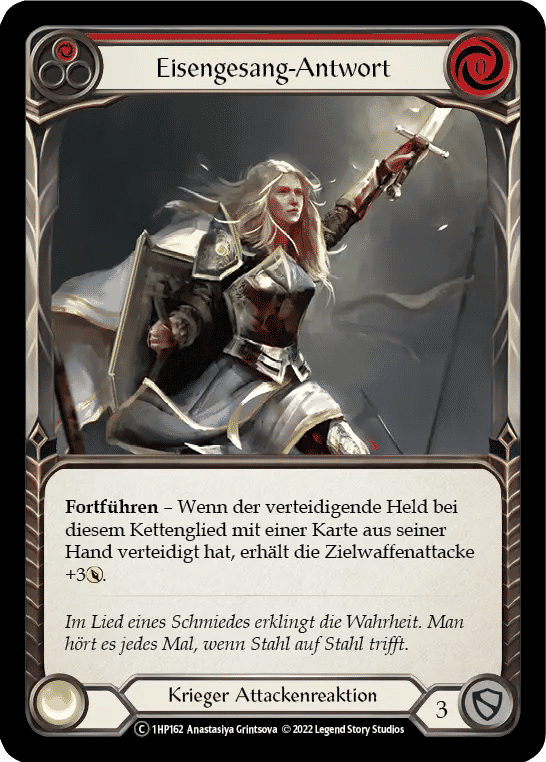 Ironsong Response (Red) — History Pack 1 - Black Label — Flesh and Blood
