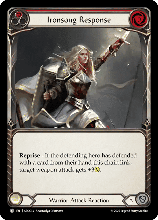 Ironsong Response (Red) — Silver Age Chapter 2 - Dorinthea — Flesh and Blood