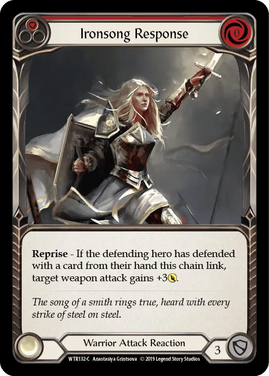Ironsong Response (Red) — Welcome to Rathe — Flesh and Blood