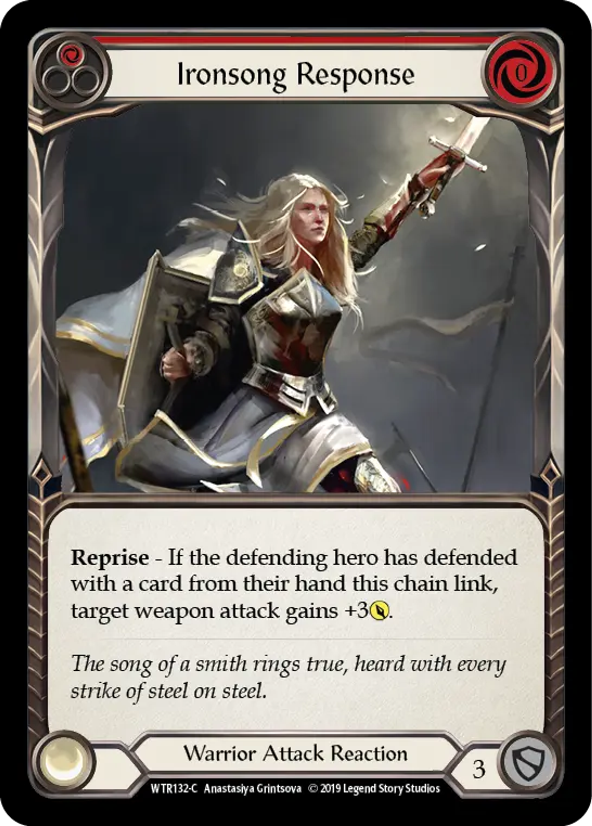 Ironsong Response (Red) — Welcome to Rathe — Flesh and Blood