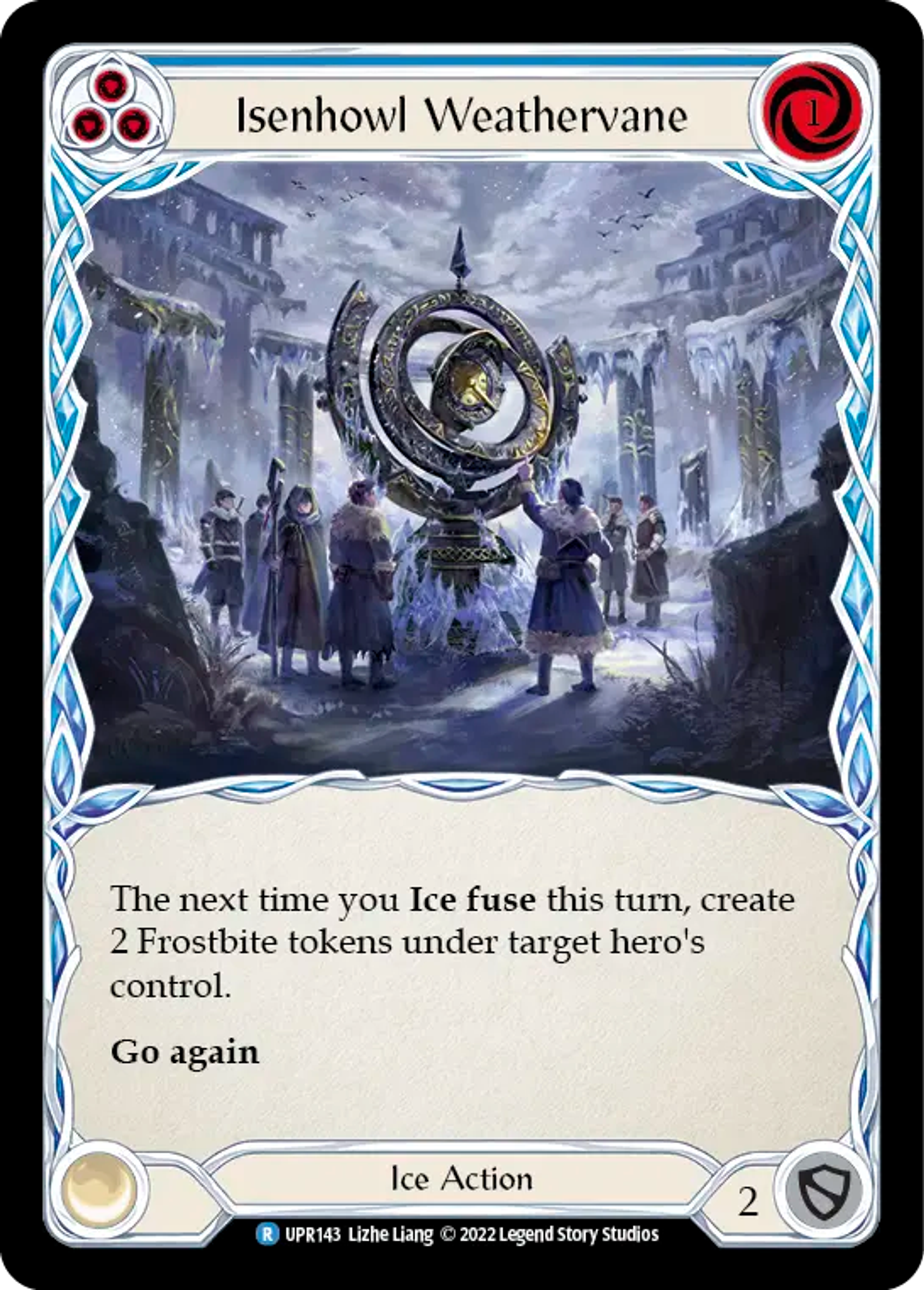 Isenhowl Weathervane (Blue) — Uprising — Flesh and Blood