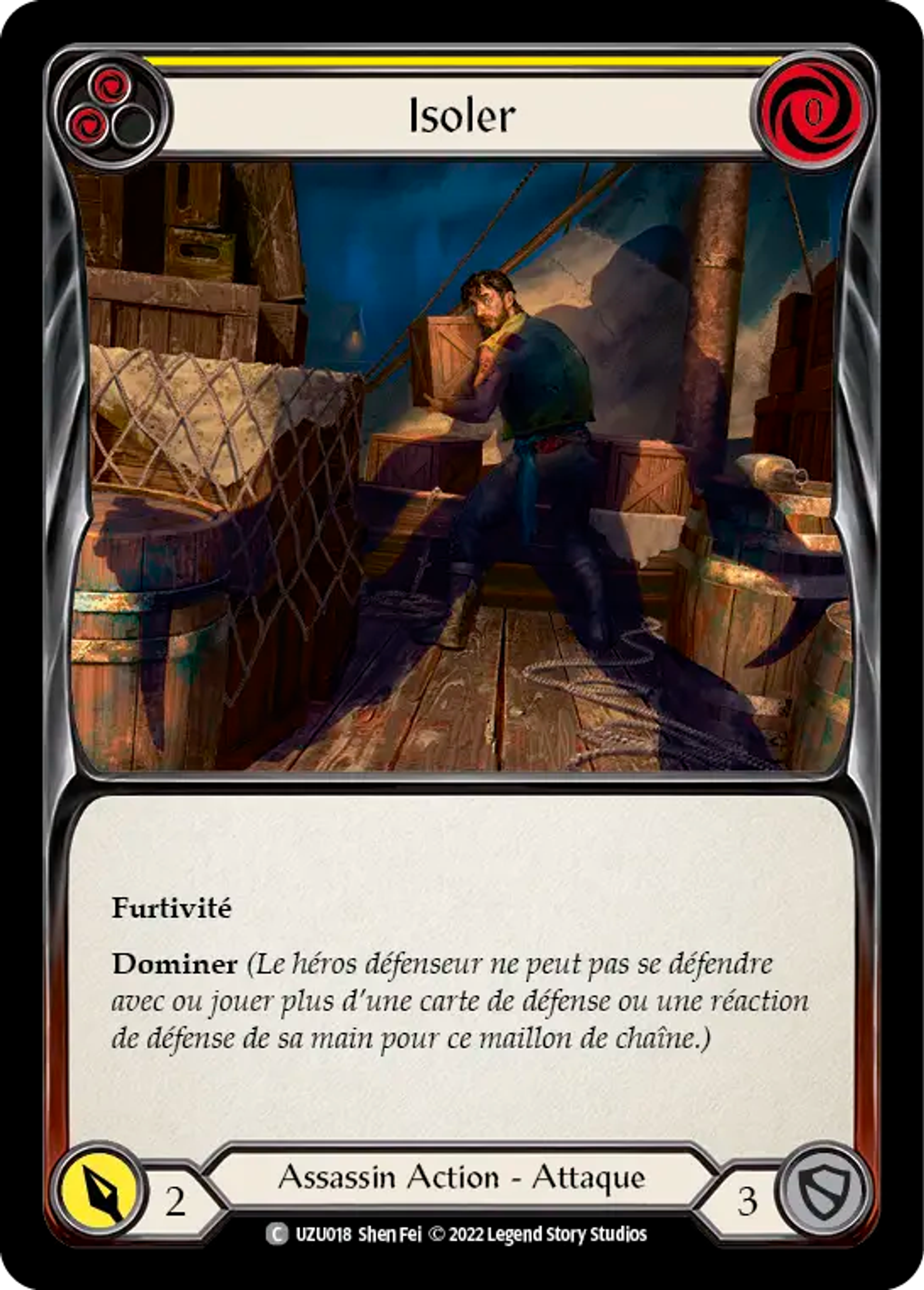 Isoler — Uzuri - Blitz Deck — Flesh and Blood
