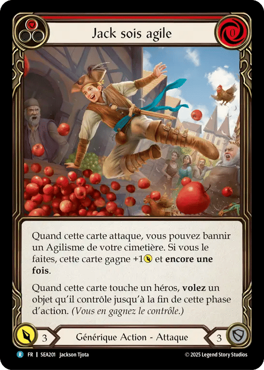 Jack sois agile — High Seas — Flesh and Blood