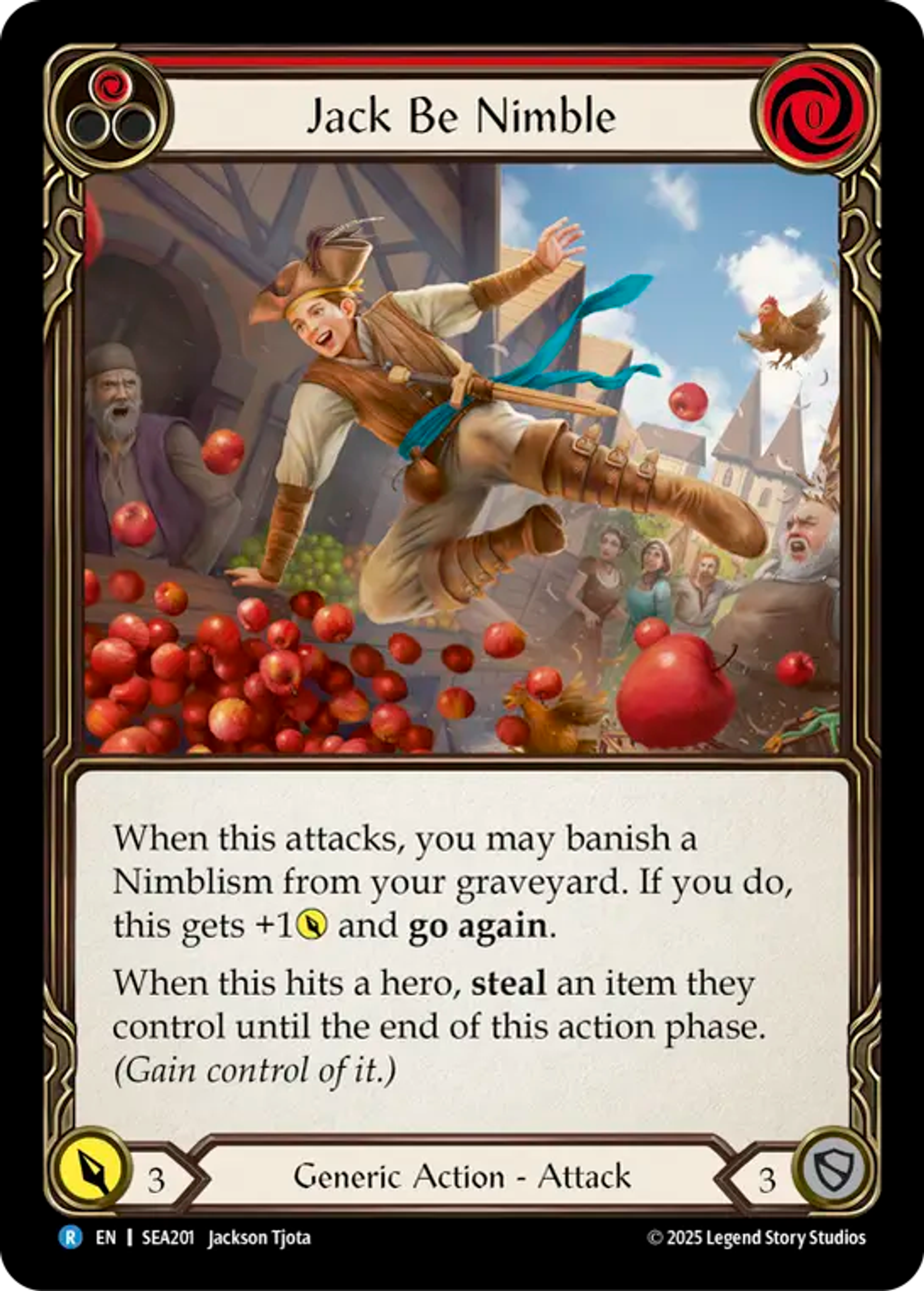 Jack Be Nimble (Red) — High Seas — Flesh and Blood