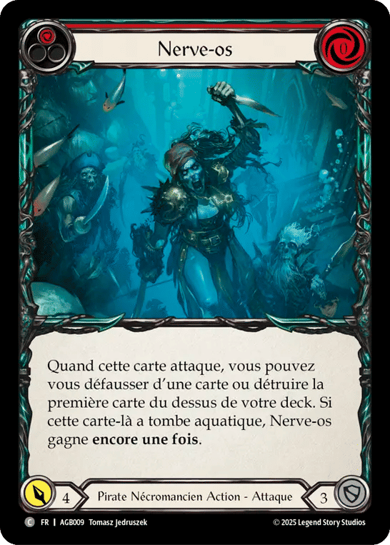 Nerve-os — Armory Deck - Gravy Bones — Flesh and Blood