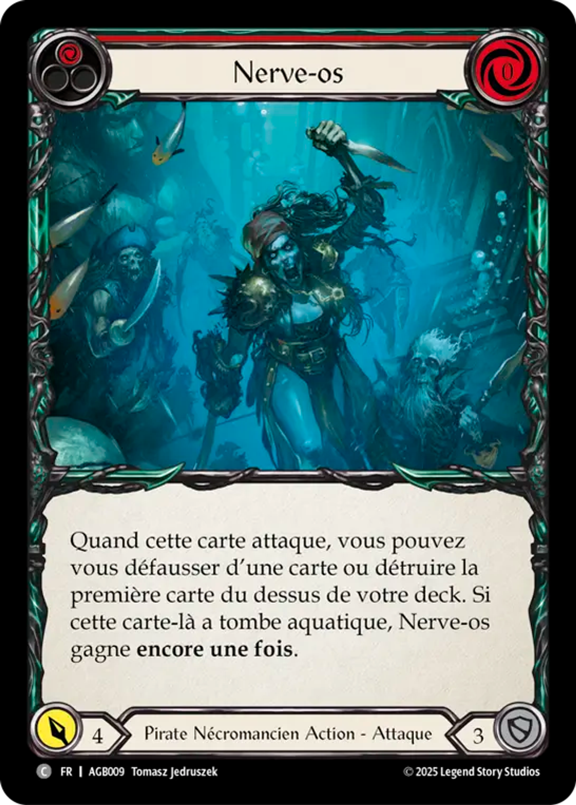 Nerve-os — Armory Deck - Gravy Bones — Flesh and Blood