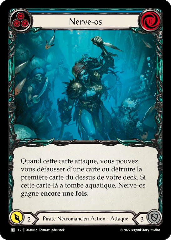 Nerve-os — Armory Deck - Gravy Bones — Flesh and Blood