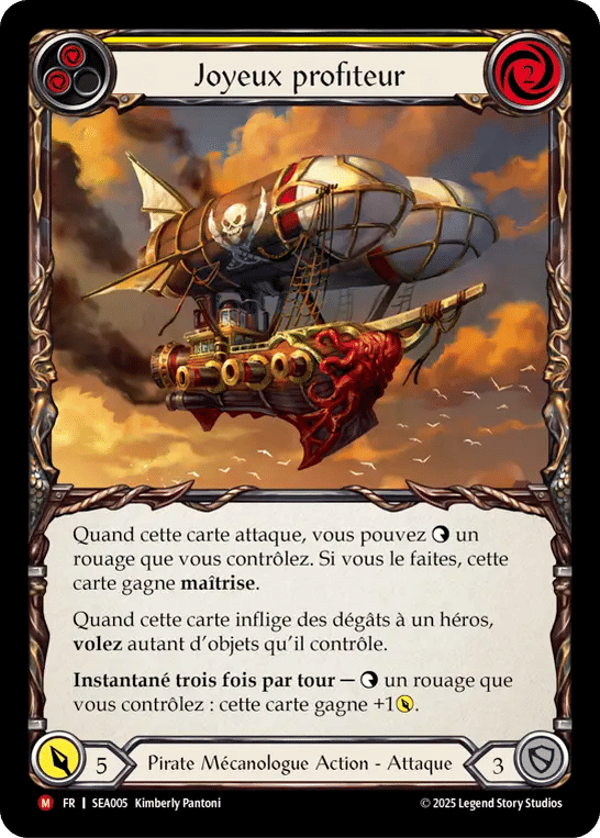Joyeux profiteur — High Seas — Flesh and Blood