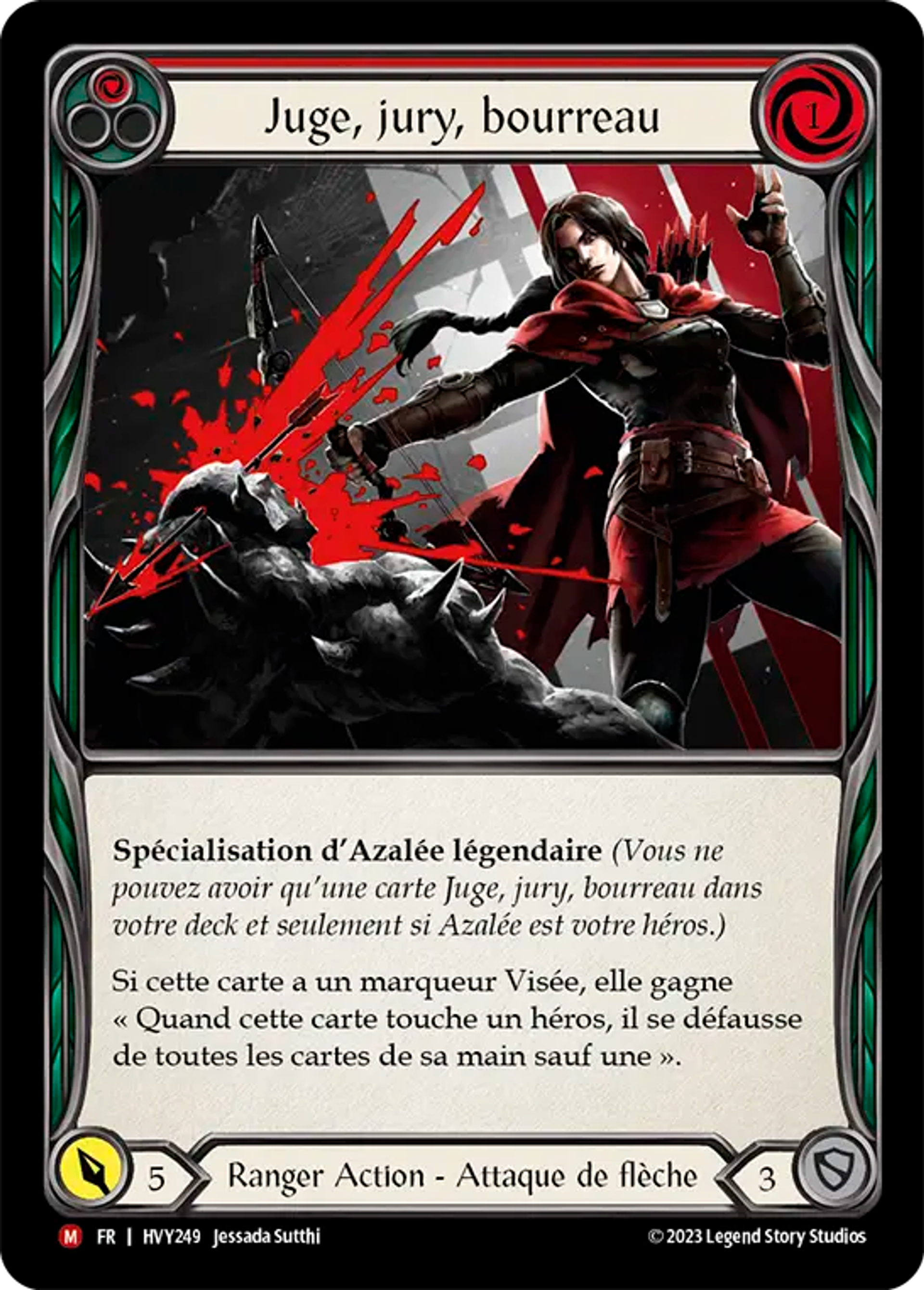 Juge, jury, bourreau — Heavy Hitters — Flesh and Blood