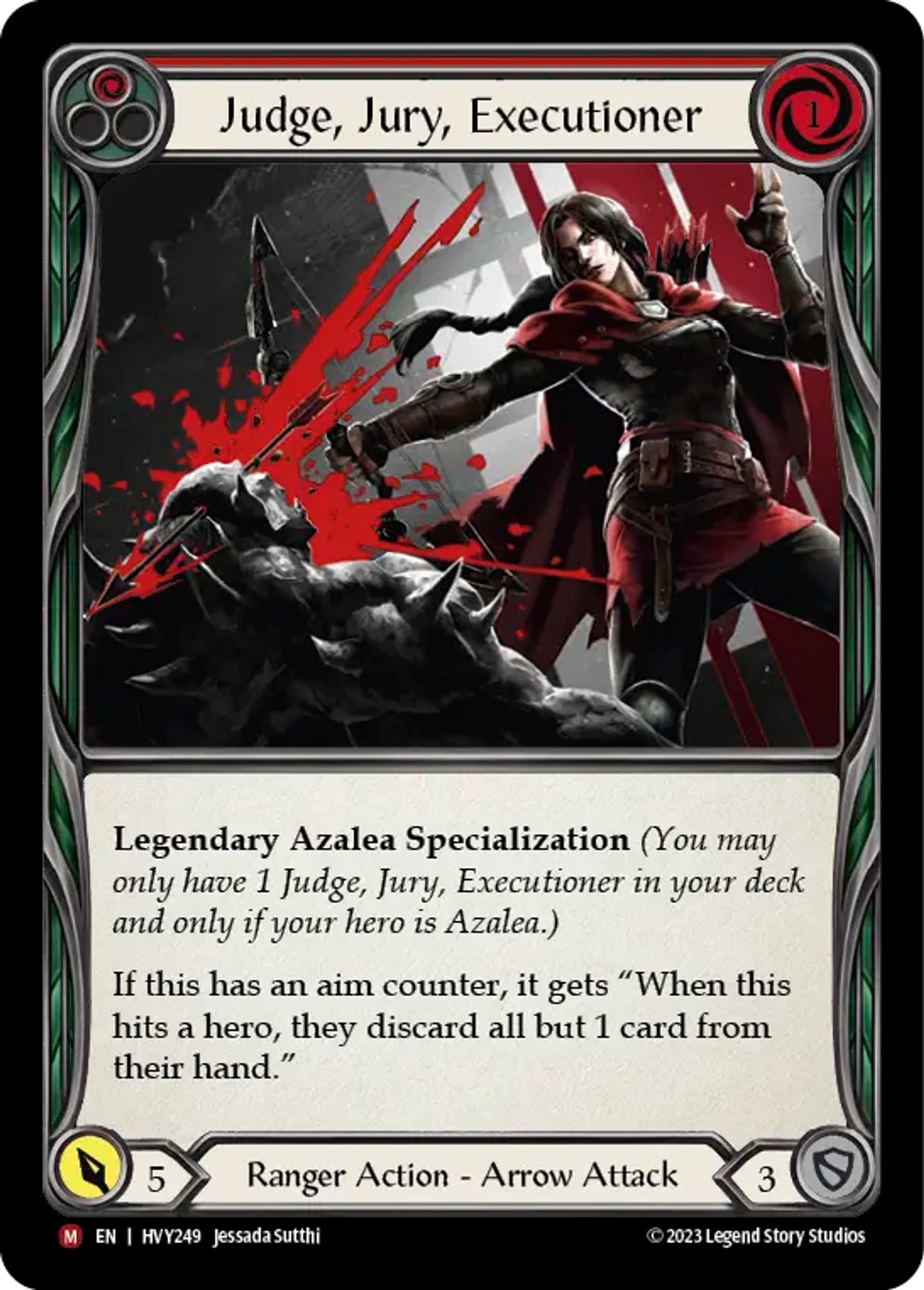 Judge, Jury, Executioner — Heavy Hitters — Flesh and Blood