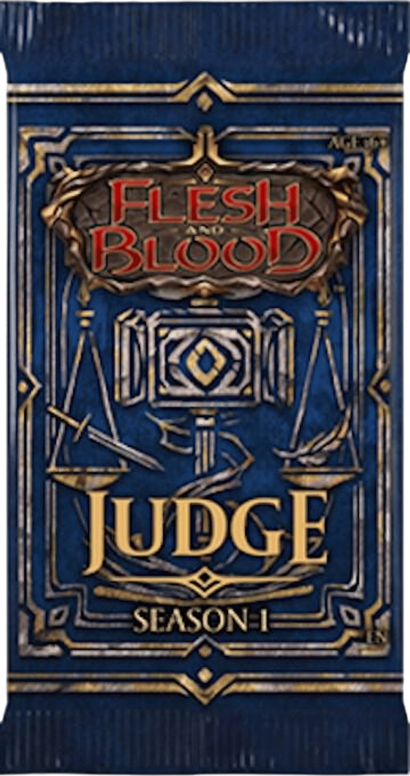 Judge Pack Season 1 Booster from Flesh and Blood: Promo Cards - Flesh and Blood