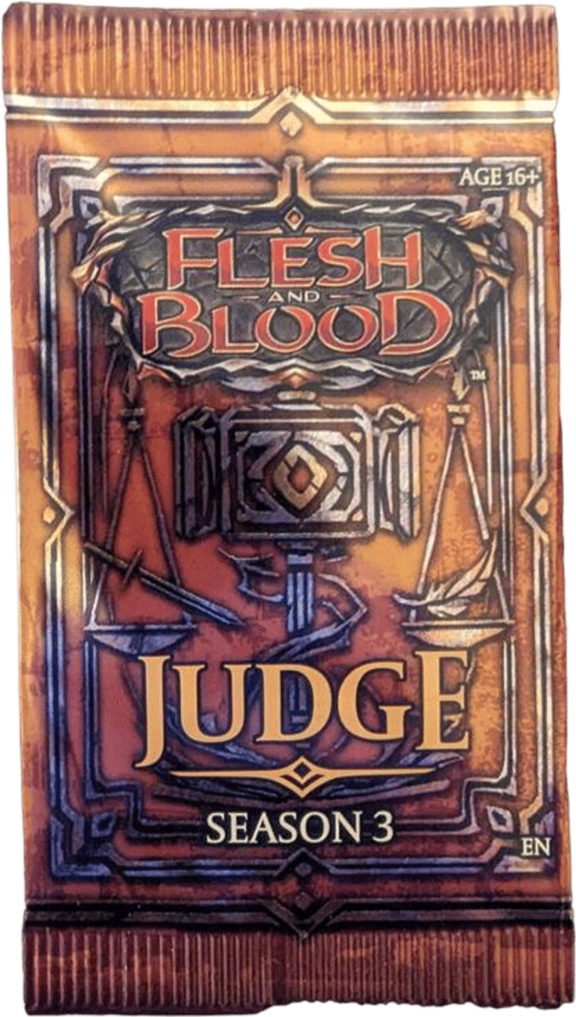 Judge Pack Season 3 Booster from Flesh and Blood: Promo Cards - Flesh and Blood