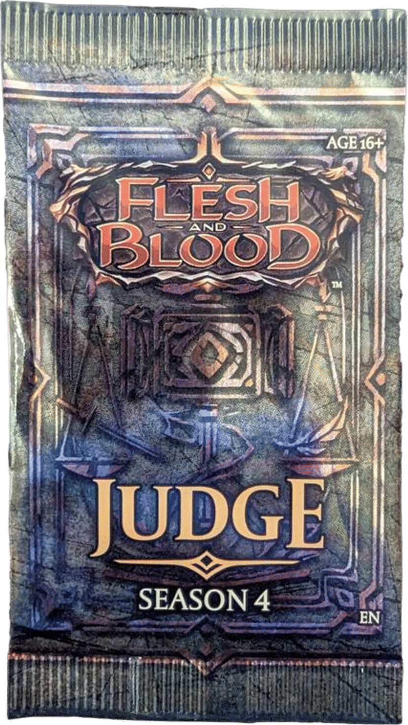 Judge Pack Season 4 Booster from Flesh and Blood: Promo Cards - Flesh and Blood