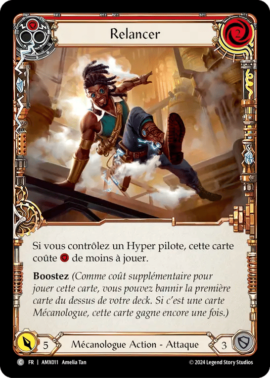 Relancer — Armory Deck - Maxx 'The Hype' Nitro — Flesh and Blood