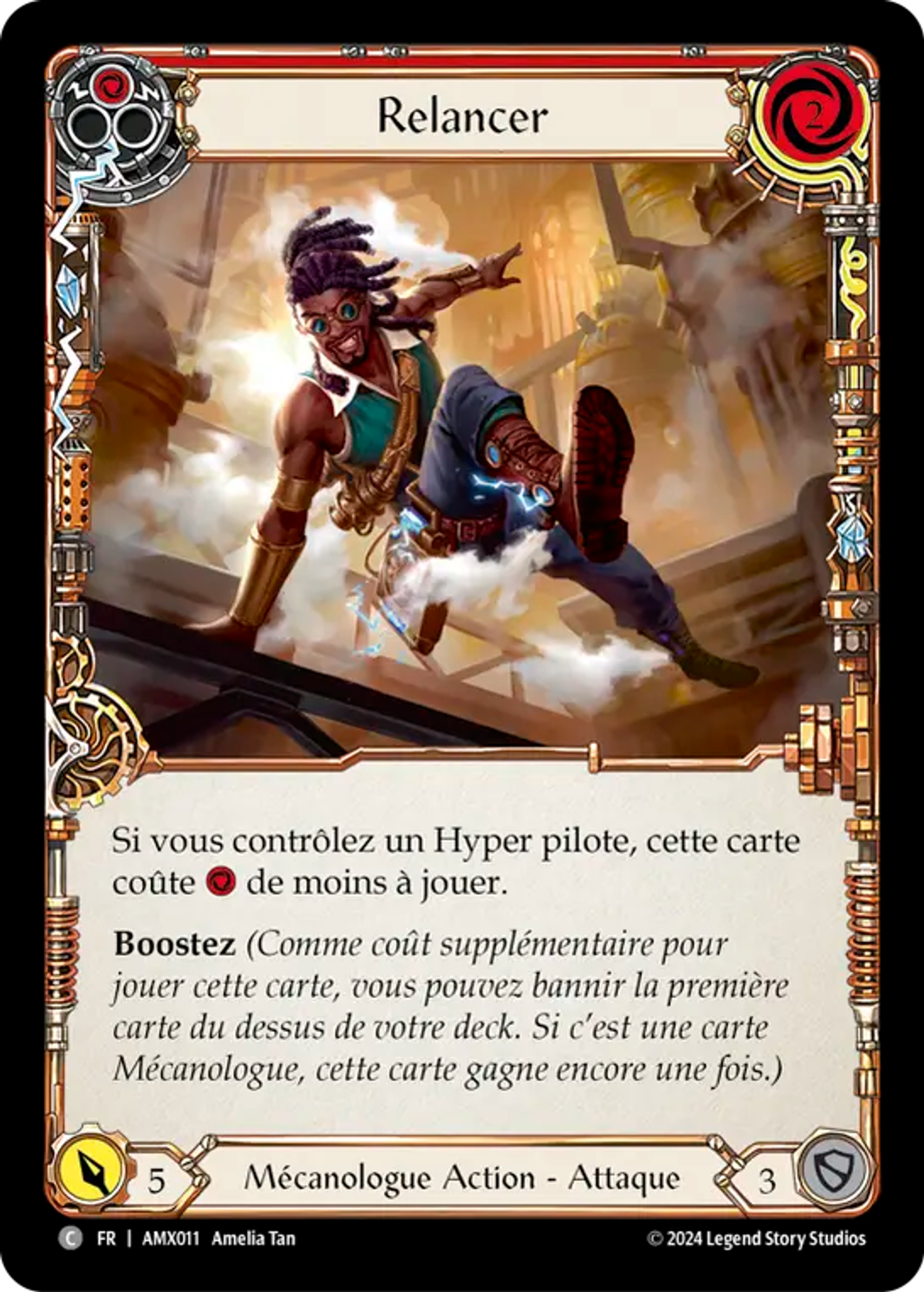 Relancer — Armory Deck - Maxx 'The Hype' Nitro — Flesh and Blood