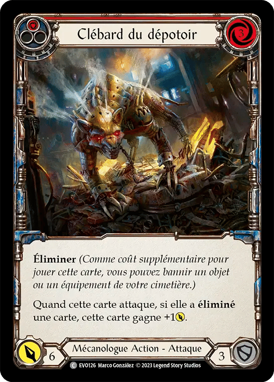 Clébard du dépotoir — Bright Lights — Flesh and Blood
