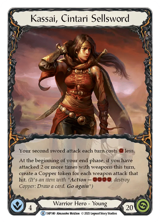 Kassai, Cintari Sellsword — History Pack 1 — Flesh and Blood