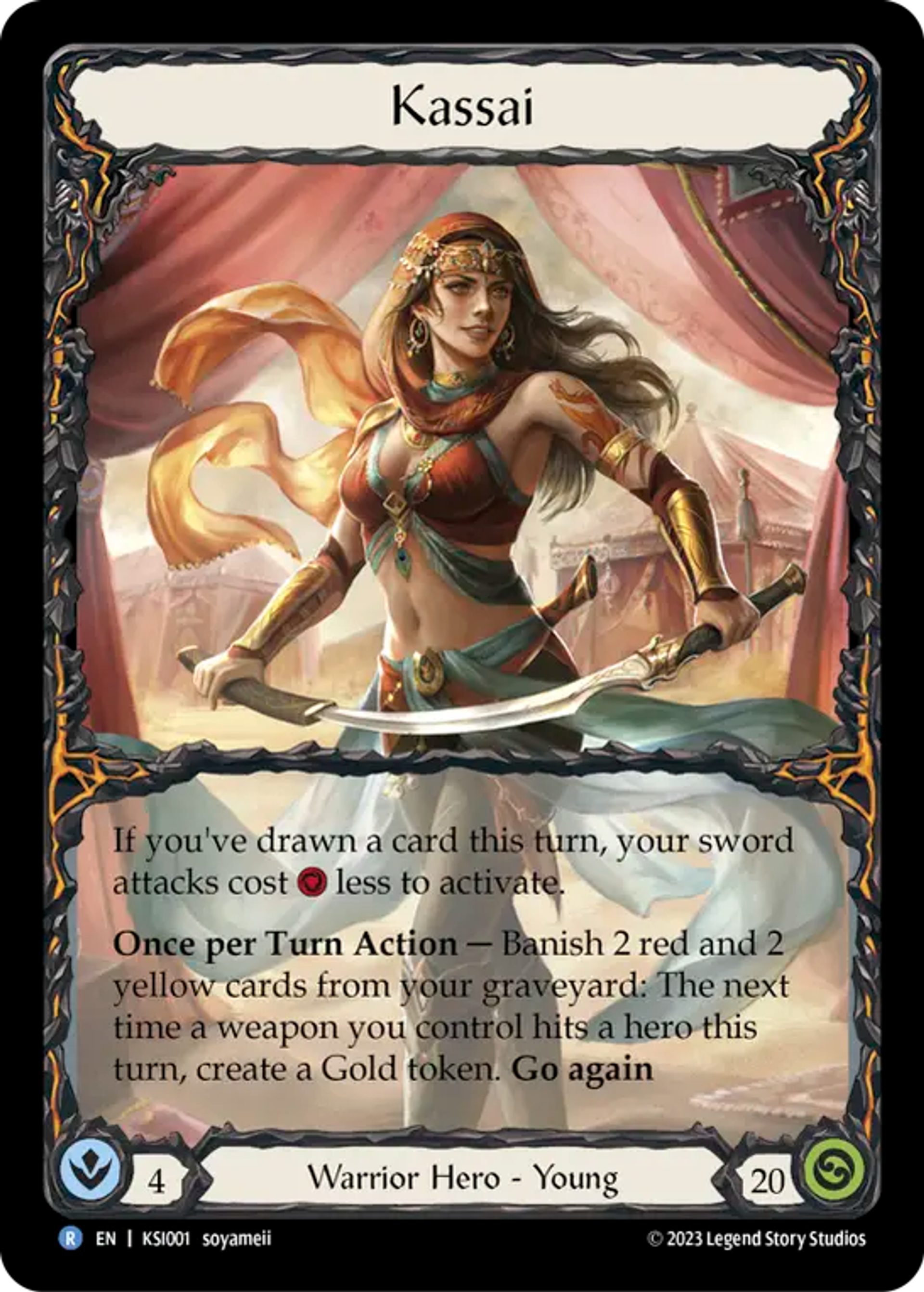 Kassai — Kassai - Heavy Hitters Blitz Deck — Flesh and Blood
