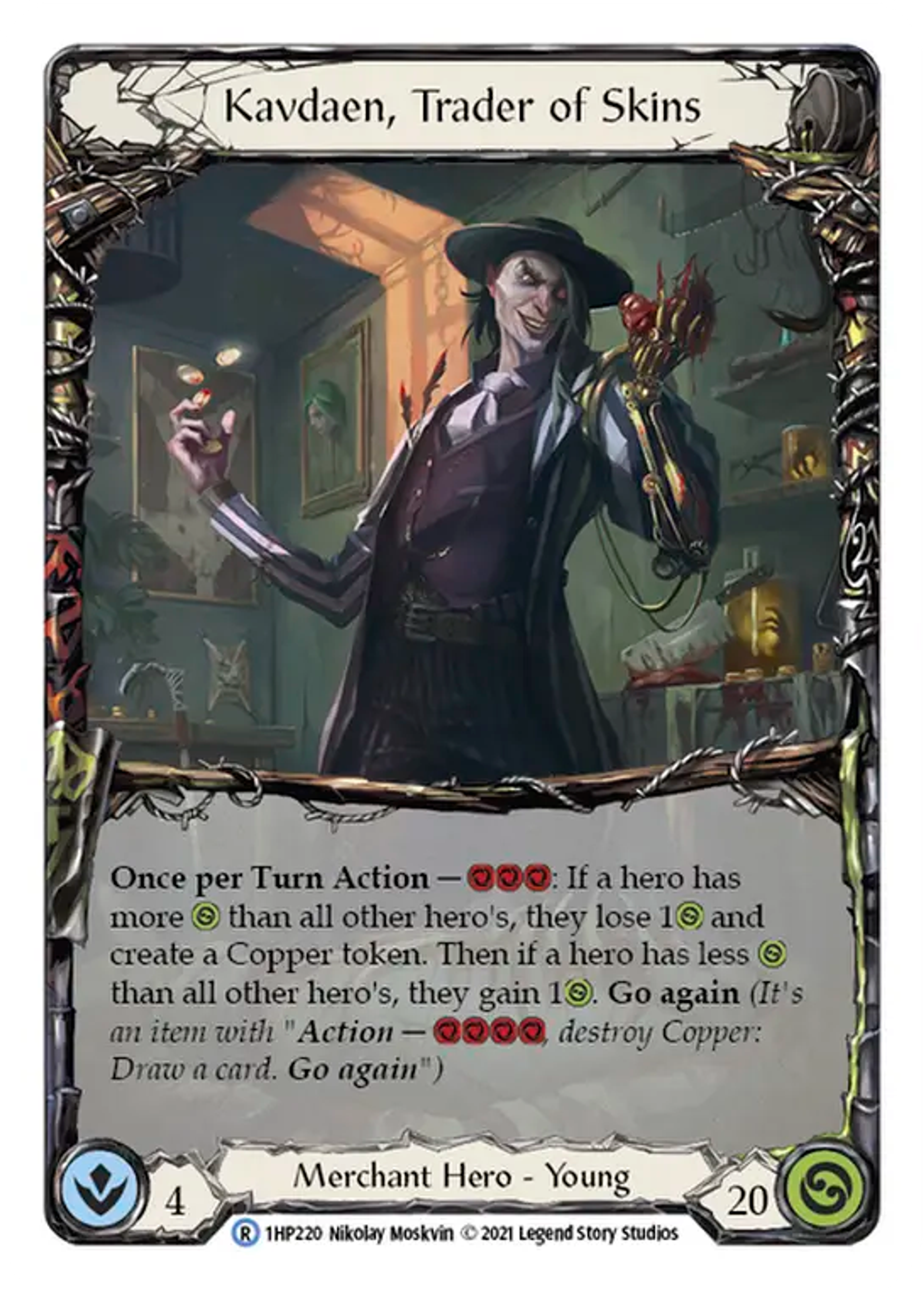 Kavdaen, Trader of Skins — History Pack 1 — Flesh and Blood