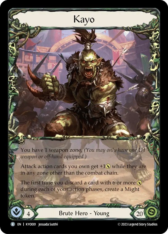 Kayo — Kayo - Heavy Hitters Blitz Deck — Flesh and Blood