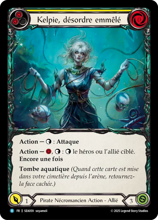 Kelpie, désordre emmêlé — High Seas — Flesh and Blood