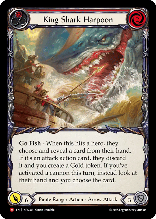 King Shark Harpoon — High Seas — Flesh and Blood