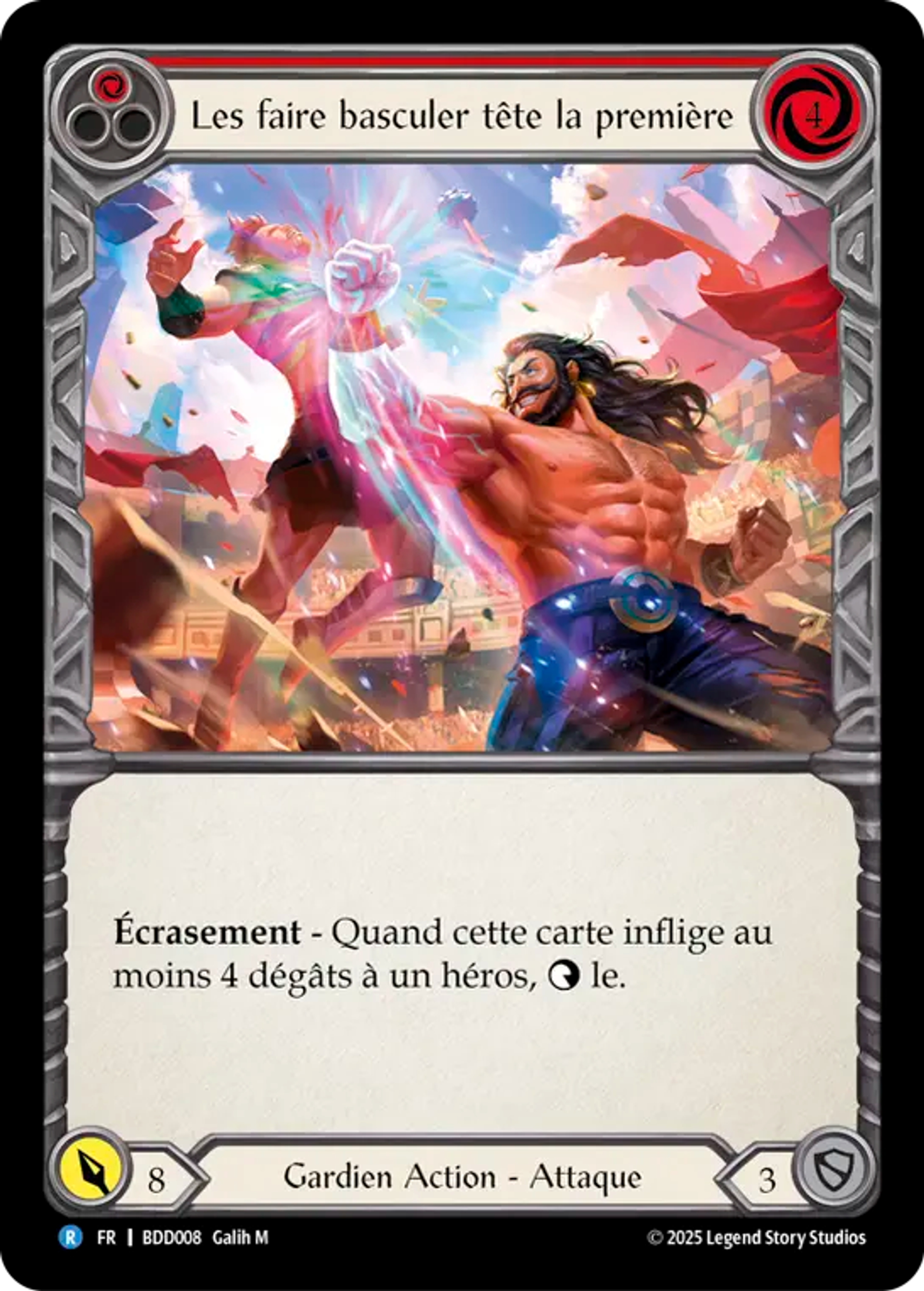 Les faire basculer tête la première — Bravo Demo Deck — Flesh and Blood