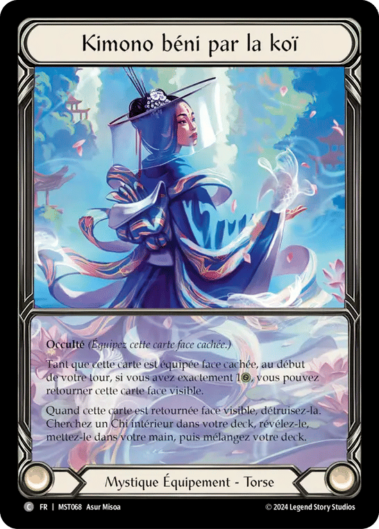 Kimono béni par la koï — Part the Mistveil — Flesh and Blood
