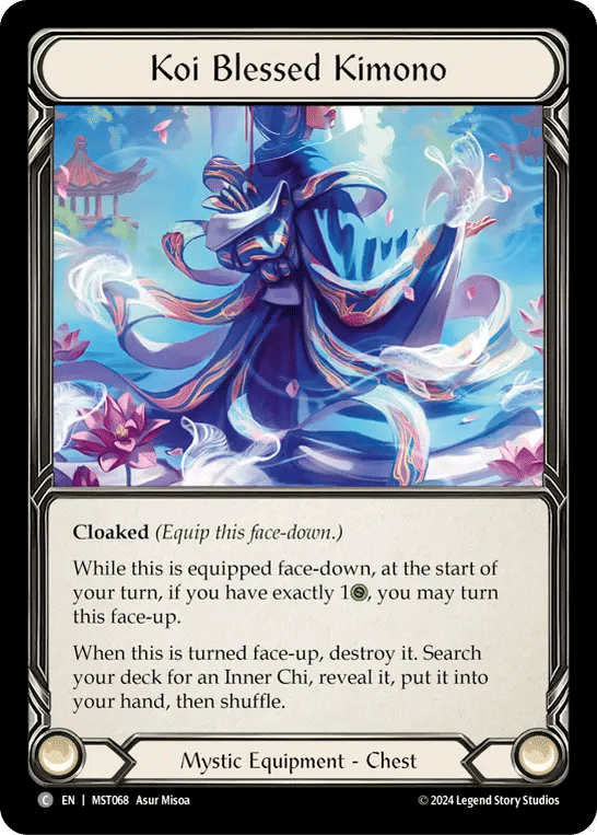 Koi Blessed Kimono — Part the Mistveil — Flesh and Blood