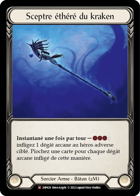 Sceptre éthéré du kraken — History Pack 2 - Black Label — Flesh and Blood