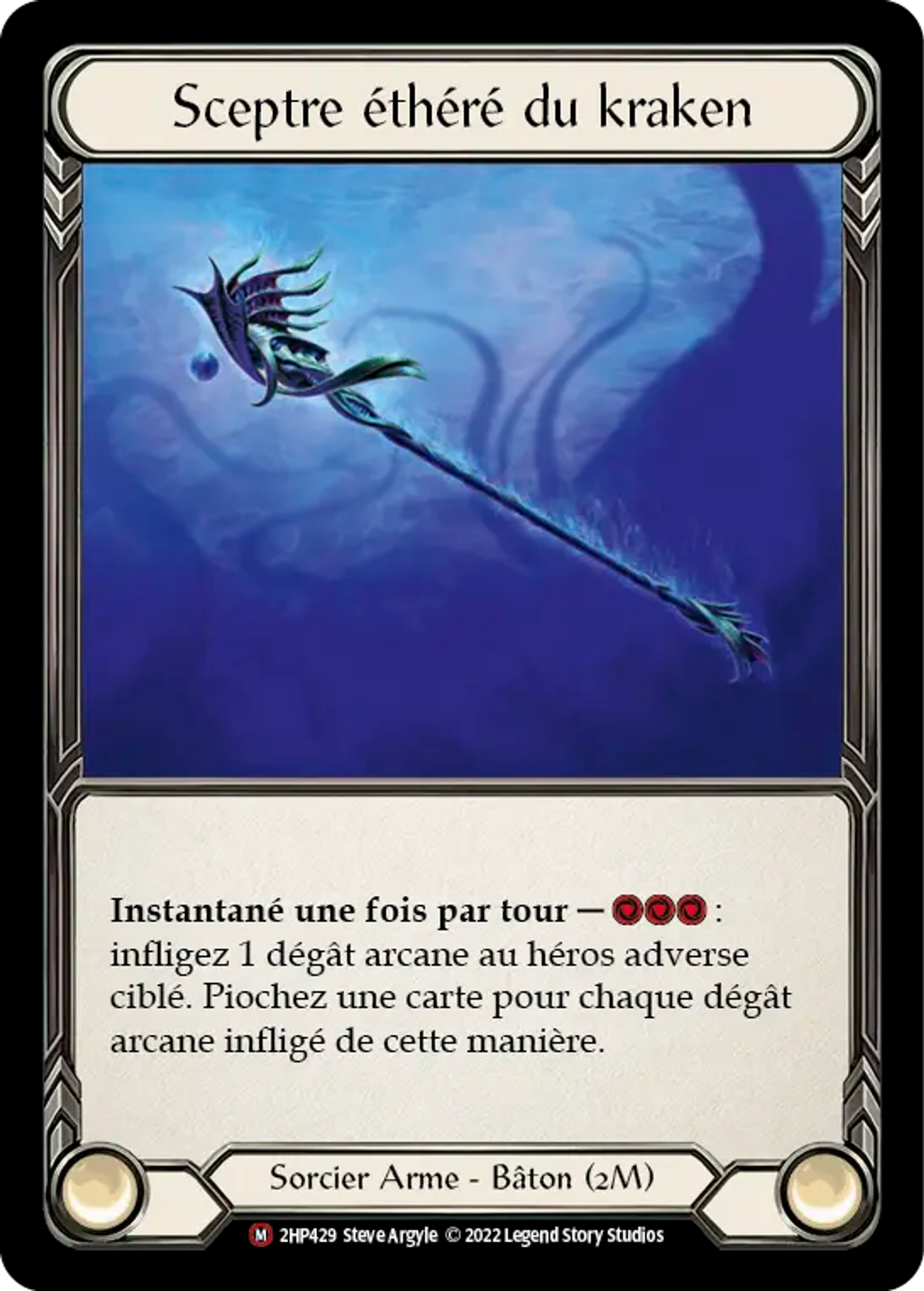 Sceptre éthéré du kraken — History Pack 2 - Black Label — Flesh and Blood
