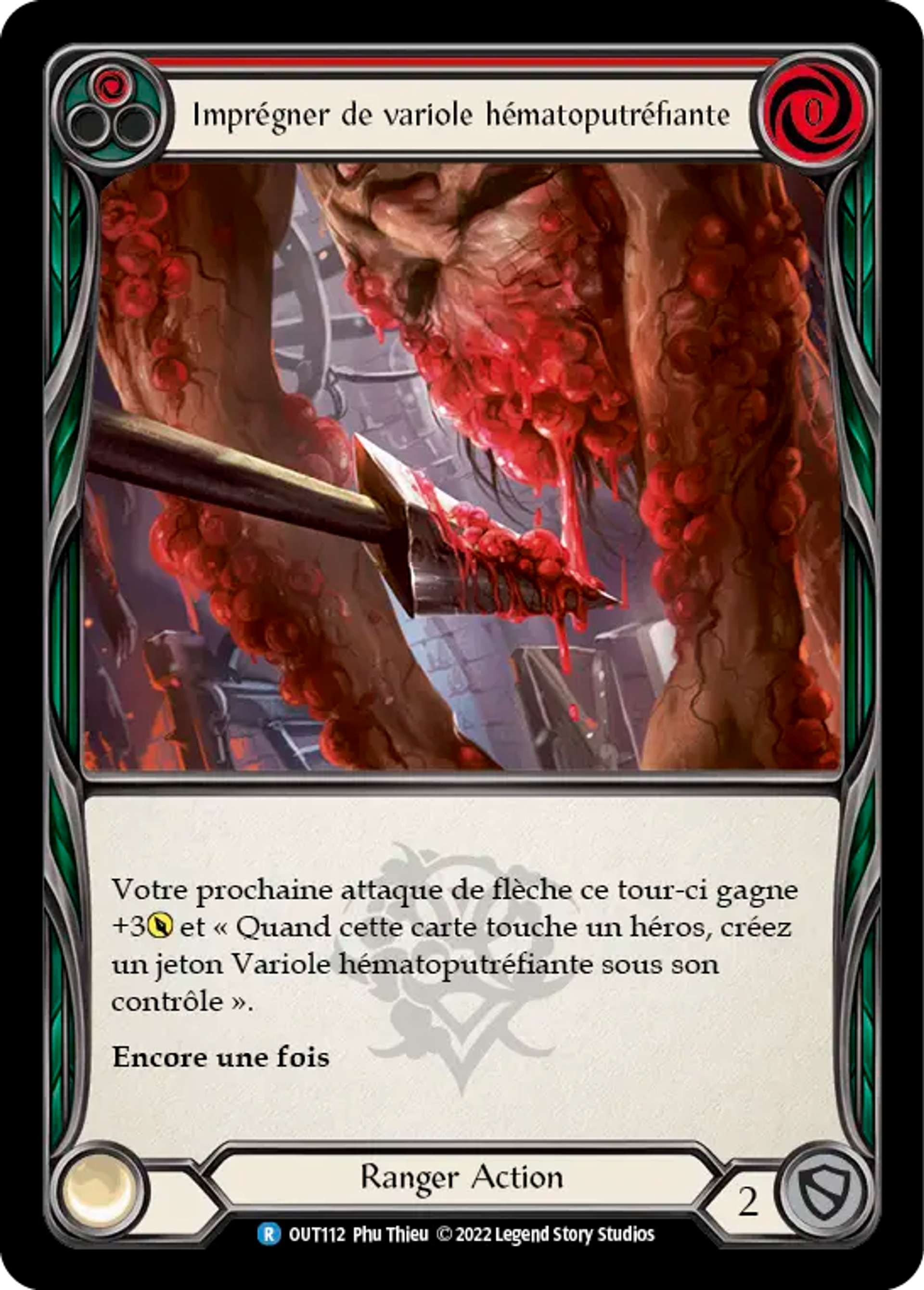 Imprégner de variole hématoputréfiante — Outsiders — Flesh and Blood