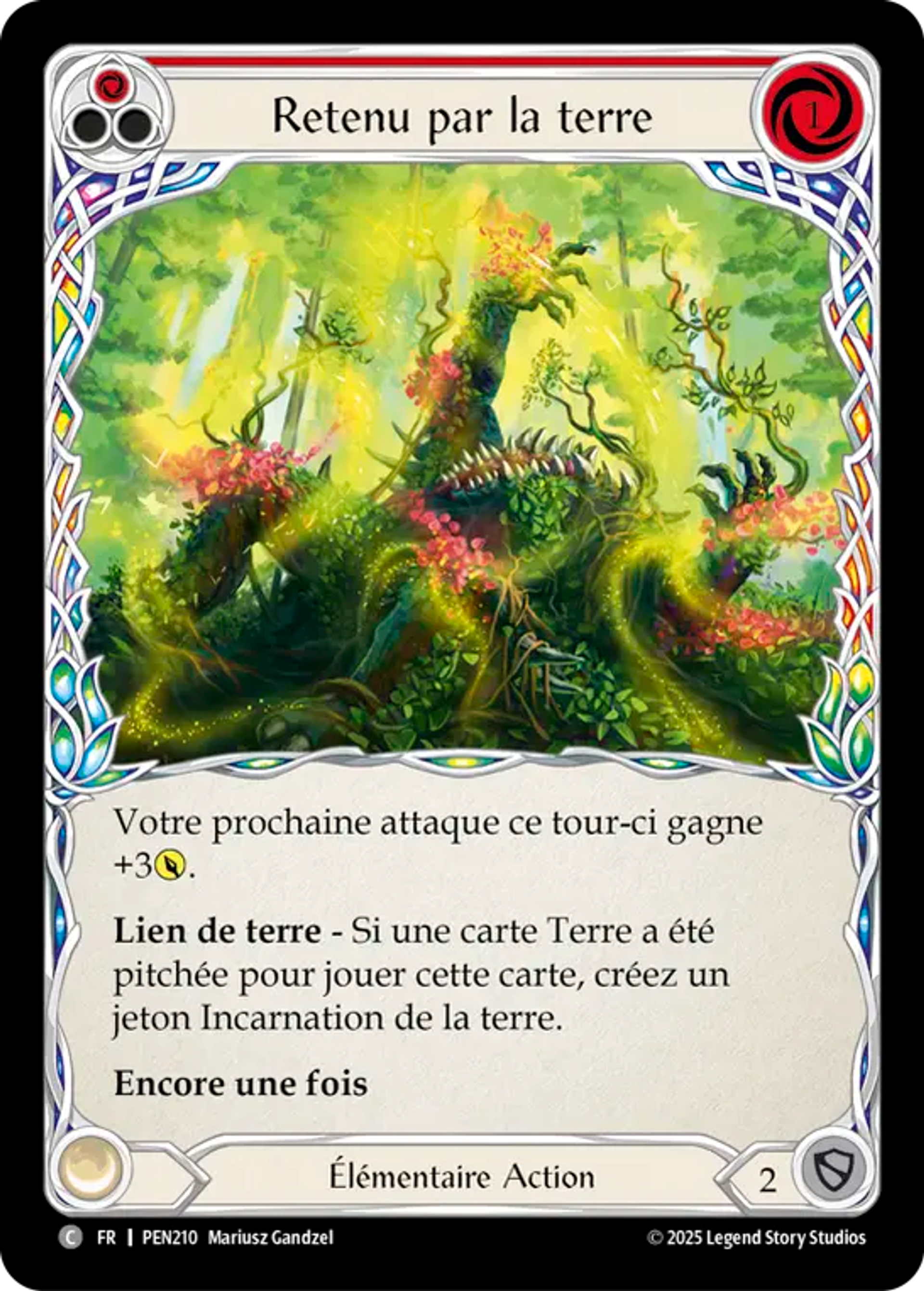 Laden with Earth (Red) — Compendium of Rathe — Flesh and Blood