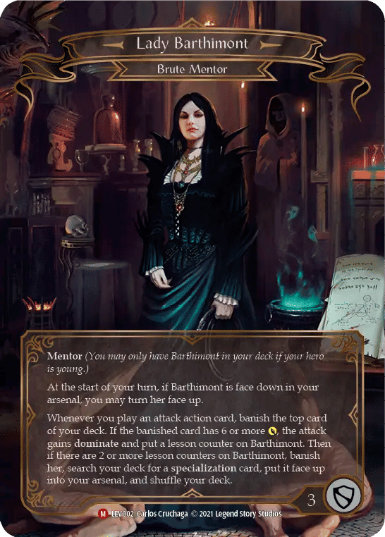 Lady Barthimont — Levia - Blitz Deck — Flesh and Blood