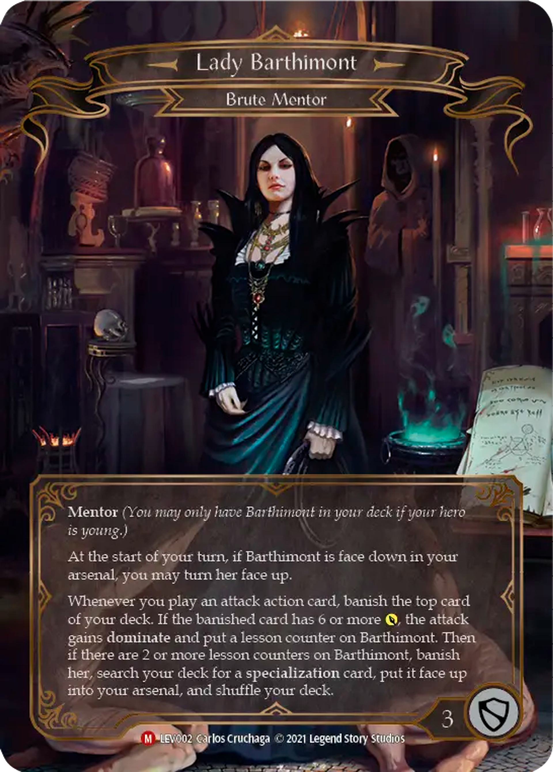 Lady Barthimont — Levia - Blitz Deck — Flesh and Blood