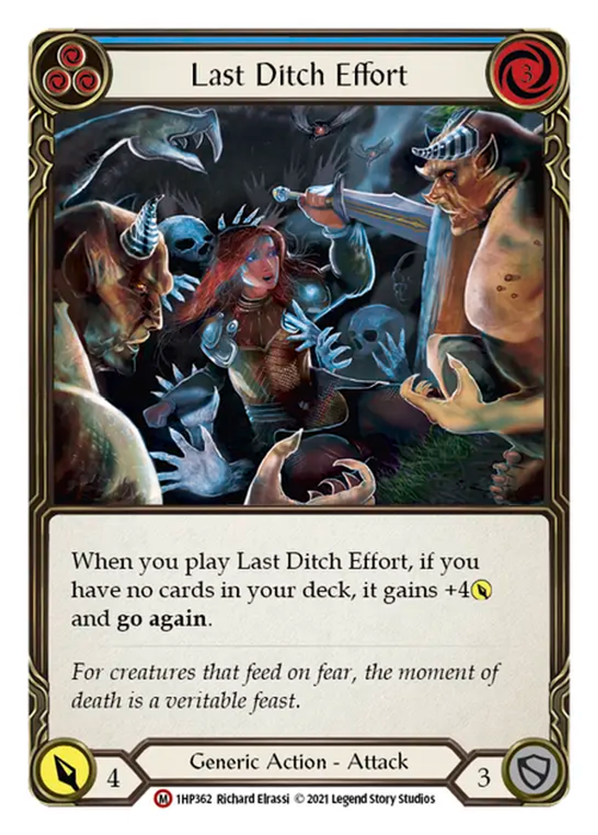 Last Ditch Effort — History Pack 1 — Flesh and Blood