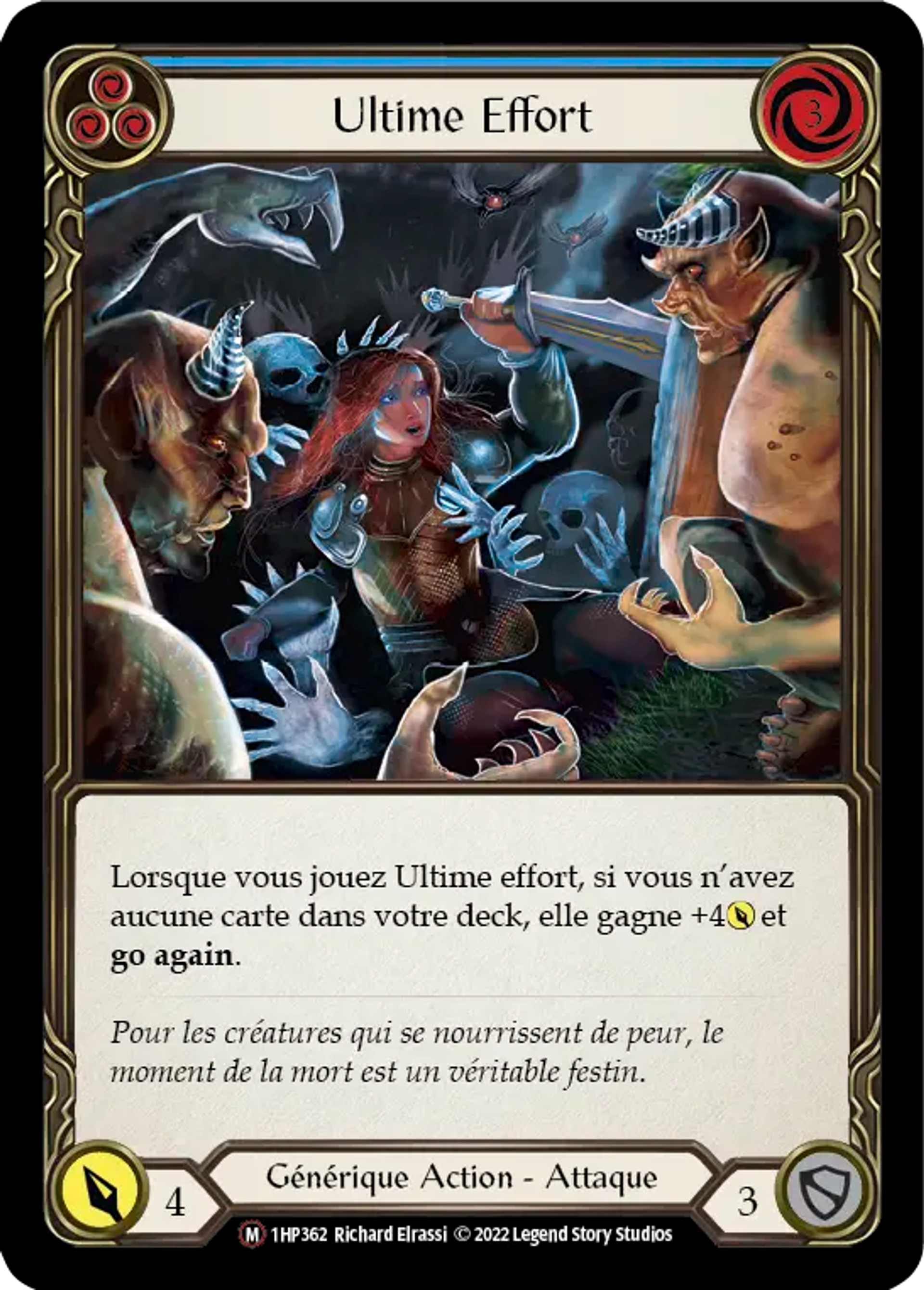 Ultime Effort — History Pack 1 - Black Label — Flesh and Blood