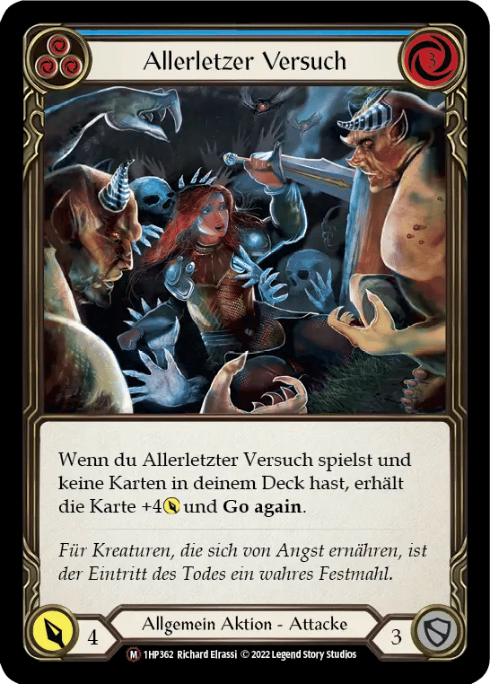 Last Ditch Effort — History Pack 1 - Black Label — Flesh and Blood