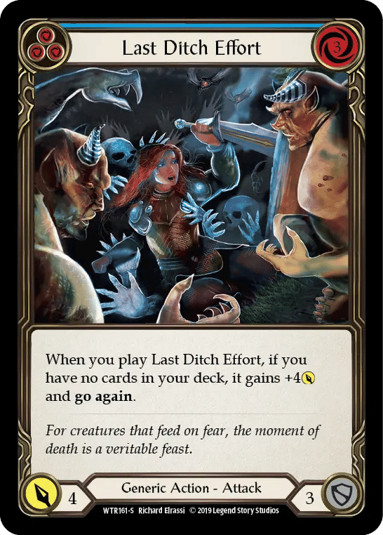 Last Ditch Effort — Welcome to Rathe — Flesh and Blood