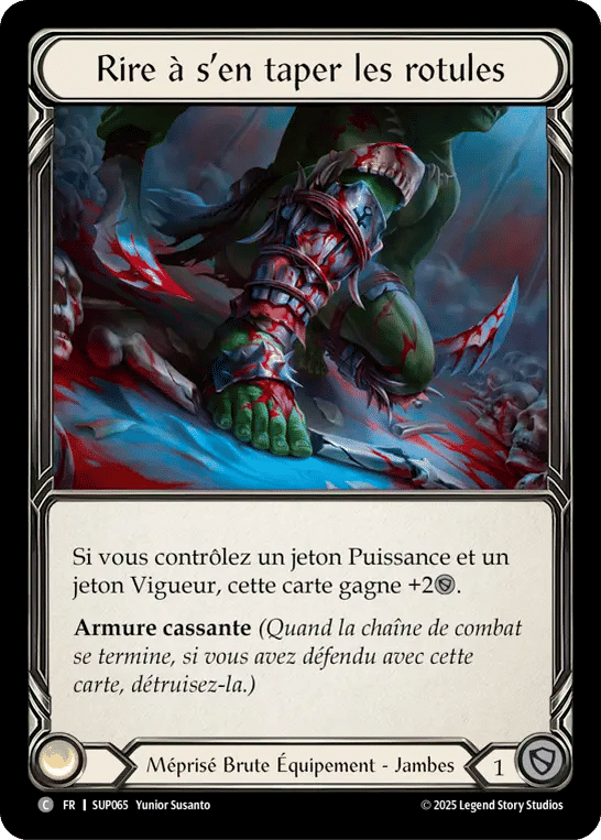 Rire à s’en taper les rotules — Super Slam — Flesh and Blood