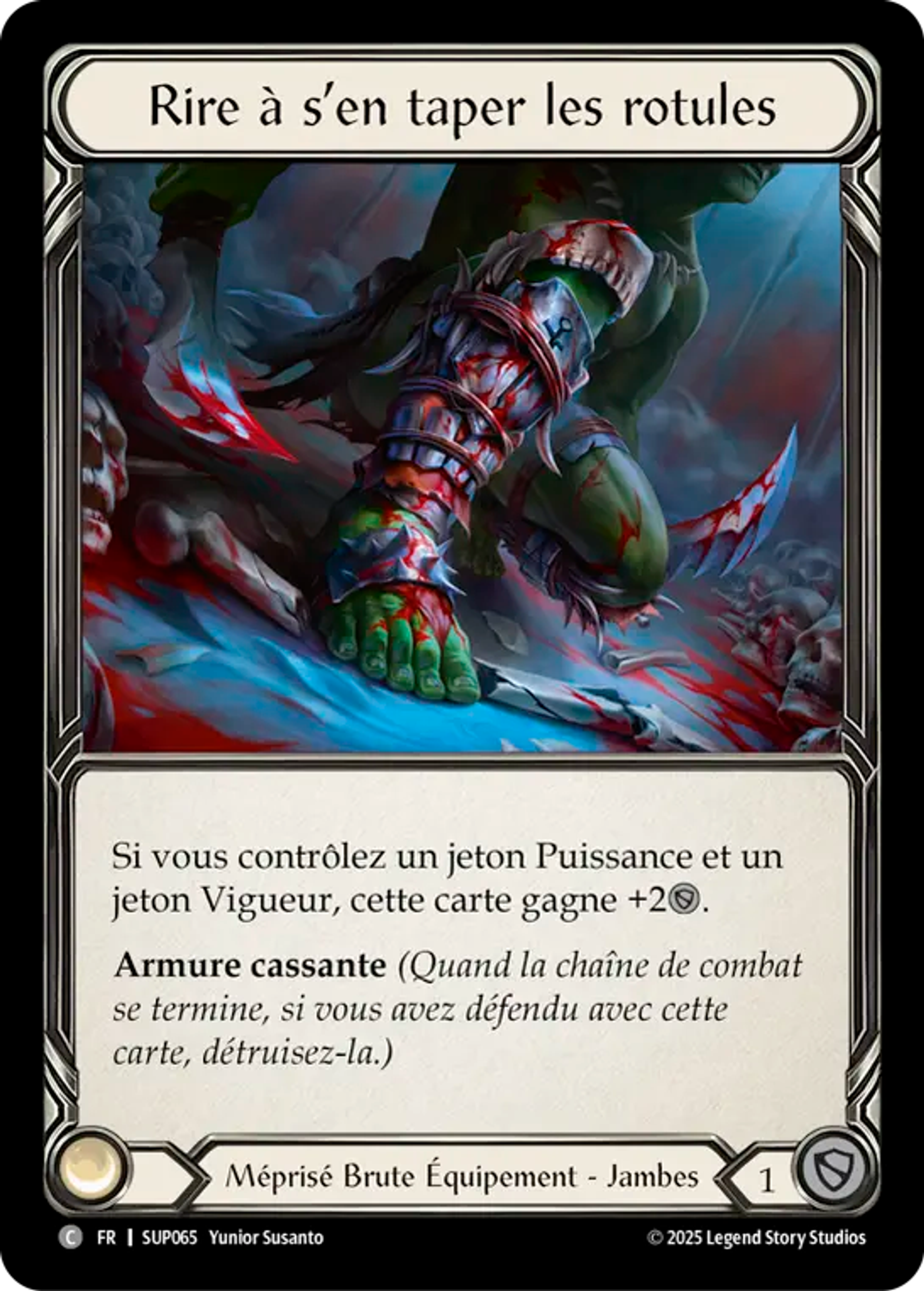 Rire à s’en taper les rotules — Super Slam — Flesh and Blood