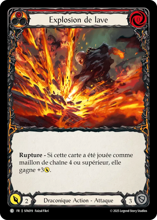Explosion de lave — Silver Age Chapter 2 - Fai — Flesh and Blood