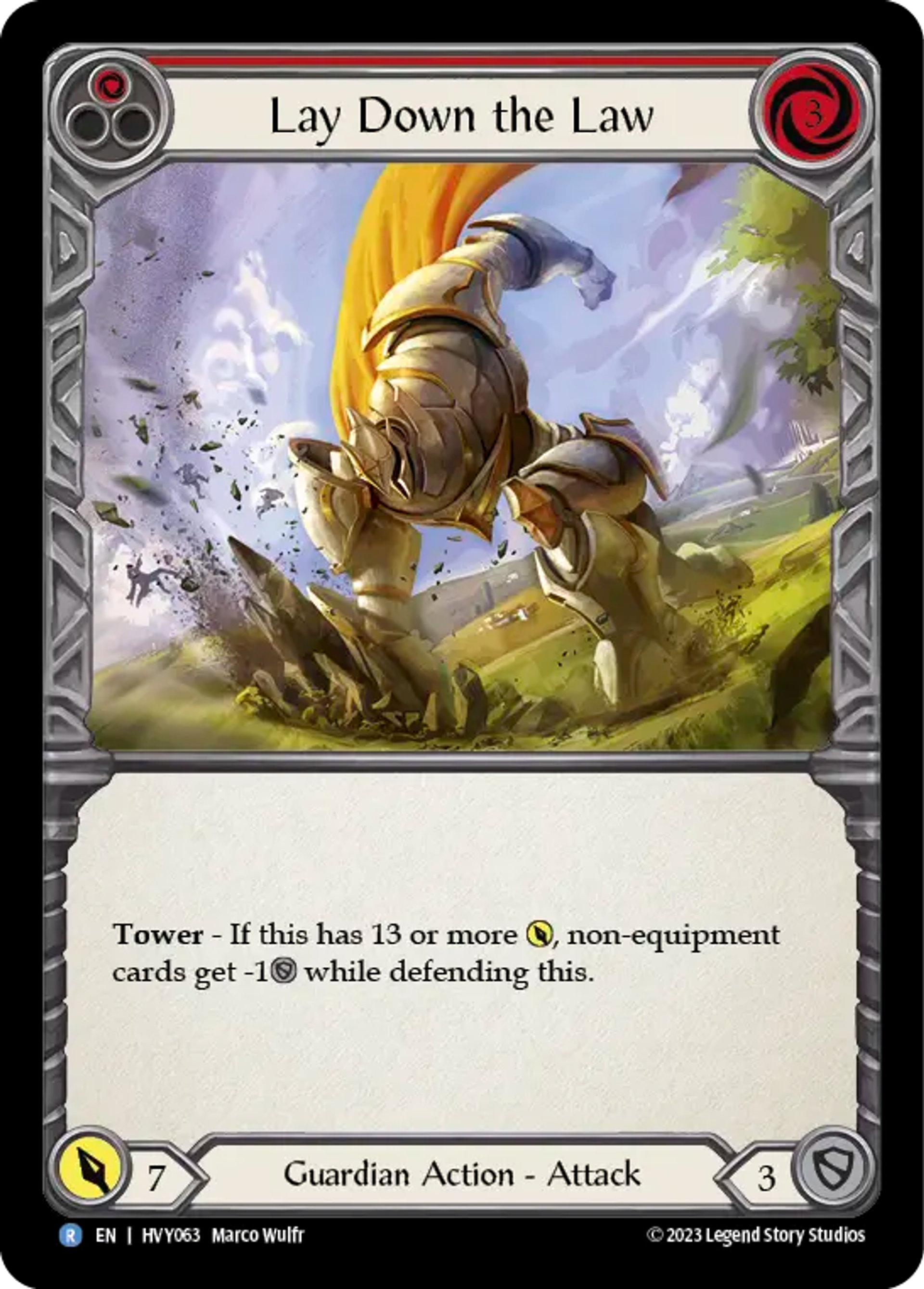Faire la loi — Heavy Hitters — Flesh and Blood