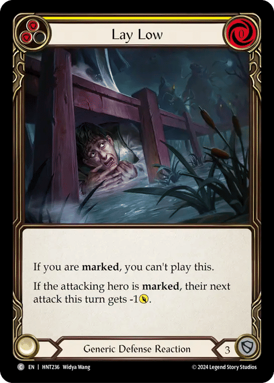 Lay Low (Yellow) — The Hunted — Flesh and Blood