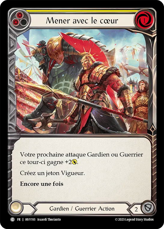 Mener avec le cœur — Heavy Hitters — Flesh and Blood